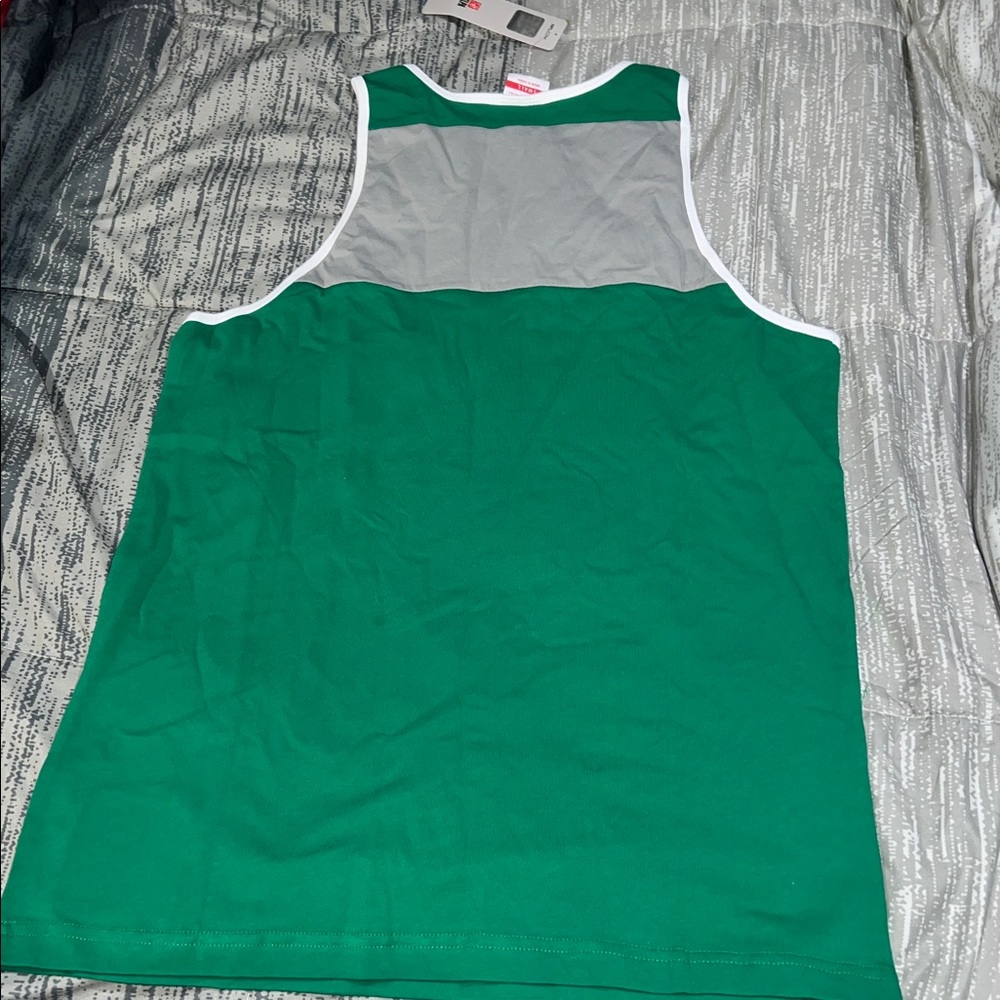 Mitchell & Ness Philadelphia Eagles Green and Gray Tank - Picture 5 of 5